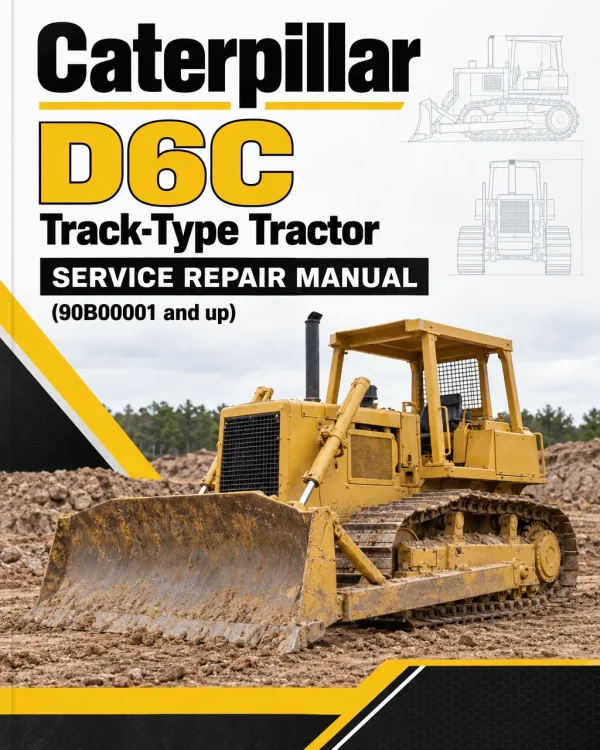 Caterpillar CAT D6C Track-Type Tractor Service Repair Manual (90B00001 and up)
