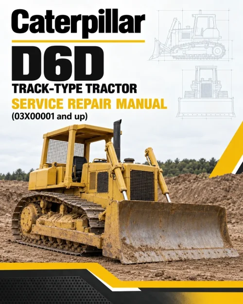 Caterpillar CAT D6D Track-Type Tractor Service Repair Manual (03X00001 and up) Caterpillar CAT D6D Track-Type Tractor Service Repair Manual (03X00001 and up)