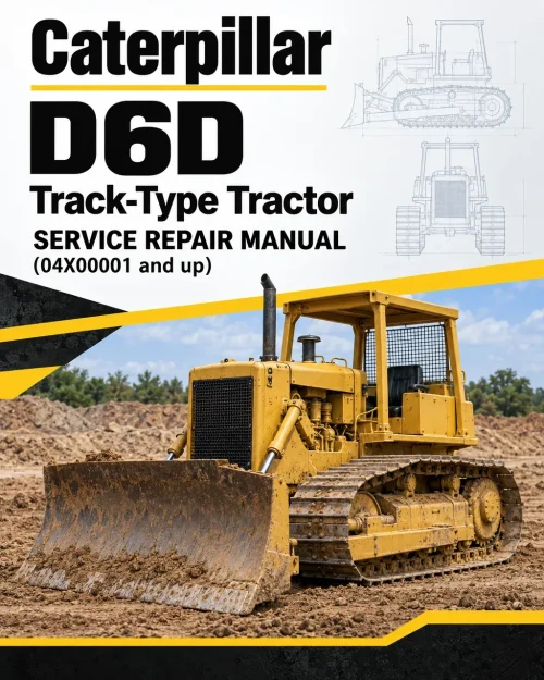 Caterpillar CAT D6D Track-Type Tractor Service Repair Manual (04X00001 and up) Caterpillar CAT D6D Track-Type Tractor Service Repair Manual (04X00001 and up)