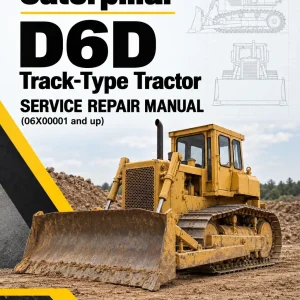Caterpillar CAT D6D Track-Type Tractor Service Repair Manual (06X00001 and up) Caterpillar CAT D6D Track-Type Tractor Service Repair Manual (06X00001 and up)