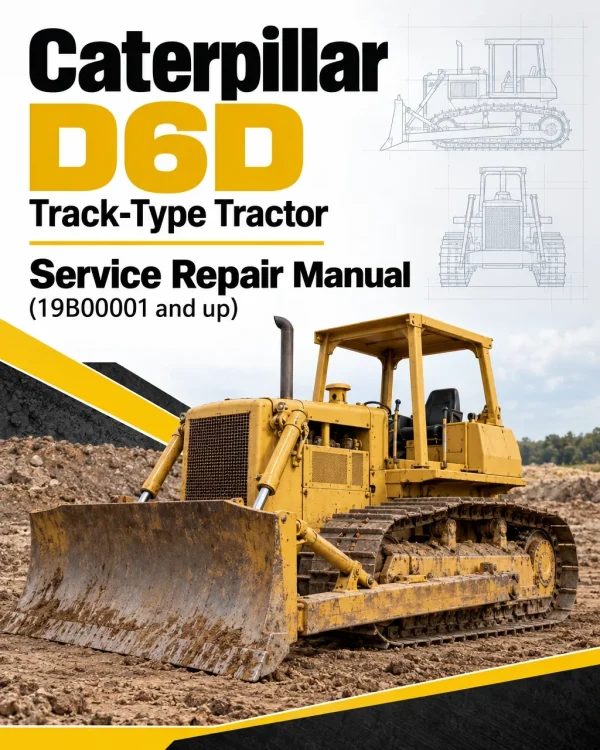 Caterpillar CAT D6D Track-Type Tractor Service Repair Manual (19B00001 and up) Caterpillar CAT D6D Track-Type Tractor Service Repair Manual (19B00001 and up)