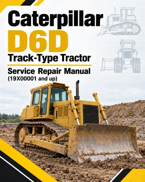 Caterpillar CAT D6D Track-Type Tractor Service Repair Manual (19X00001 and up) Caterpillar CAT D6D Track-Type Tractor Service Repair Manual (19X00001 and up)