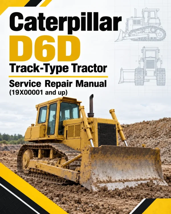 Caterpillar CAT D6D Track-Type Tractor Service Repair Manual (19X00001 and up) Caterpillar CAT D6D Track-Type Tractor Service Repair Manual (19X00001 and up)