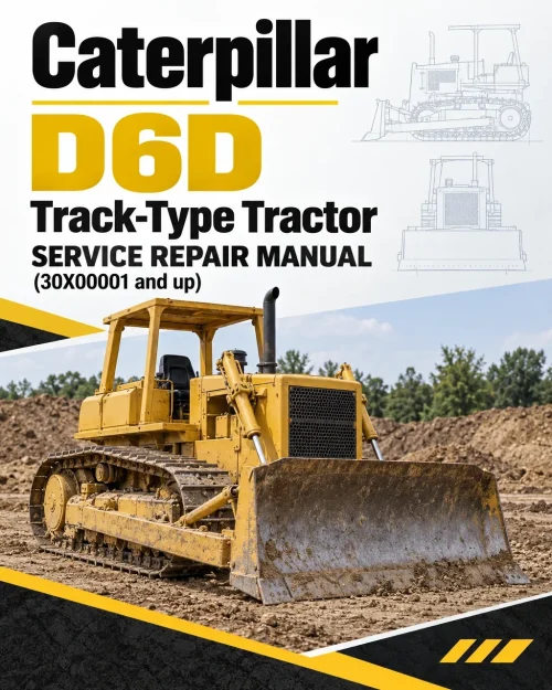 Caterpillar CAT D6D Track-Type Tractor Service Repair Manual (30X00001 and up) Caterpillar CAT D6D Track-Type Tractor Service Repair Manual (30X00001 and up)