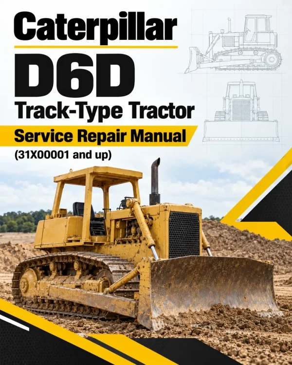 Caterpillar CAT D6D Track-Type Tractor Service Repair Manual (31X00001 and up) Caterpillar CAT D6D Track-Type Tractor Service Repair Manual (31X00001 and up)