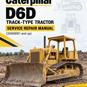 Caterpillar CAT D6D Track-Type Tractor Service Repair Manual (33X00001 and up)