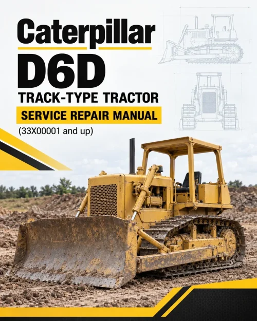 Caterpillar CAT D6D Track-Type Tractor Service Repair Manual (33X00001 and up) Caterpillar CAT D6D Track-Type Tractor Service Repair Manual (33X00001 and up)
