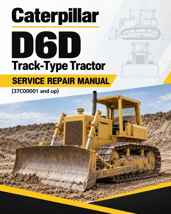 Caterpillar CAT D6D Track-Type Tractor Service Repair Manual (37C00001 and up) Caterpillar CAT D6D Track-Type Tractor Service Repair Manual (37C00001 and up)