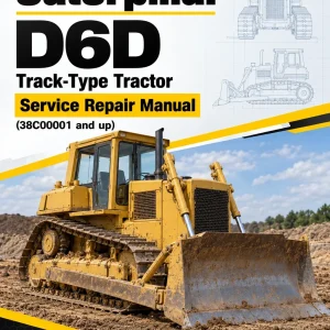 Caterpillar CAT D6D Track-Type Tractor Service Repair Manual (38C00001 and up)
