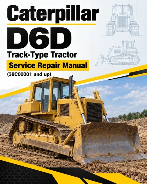 Caterpillar CAT D6D Track-Type Tractor Service Repair Manual (38C00001 and up) Caterpillar CAT D6D Track-Type Tractor Service Repair Manual (38C00001 and up)