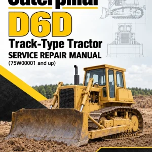 Caterpillar CAT D6D Track-Type Tractor Service Repair Manual (75W00001 and up)