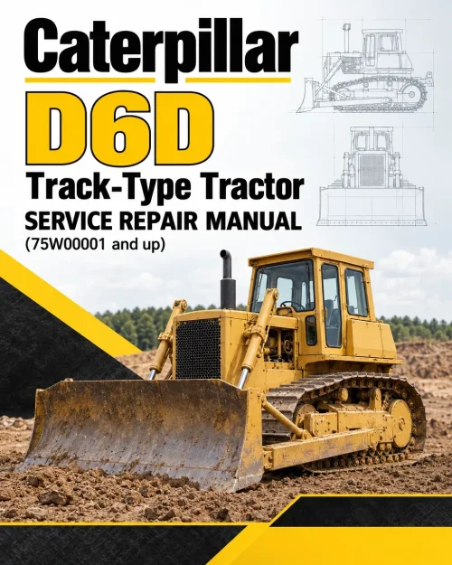 Caterpillar CAT D6D Track-Type Tractor Service Repair Manual (75W00001 and up) Caterpillar CAT D6D Track-Type Tractor Service Repair Manual (75W00001 and up)