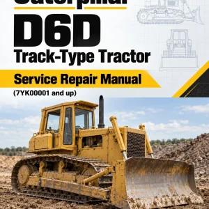 Caterpillar CAT D6D Track-Type Tractor Service Repair Manual (7YK00001 and up) Caterpillar CAT D6D Track-Type Tractor Service Repair Manual (7YK00001 and up)
