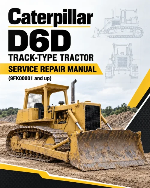Caterpillar CAT D6D Track-Type Tractor Service Repair Manual (9FK00001 and up) Caterpillar CAT D6D Track-Type Tractor Service Repair Manual (9FK00001 and up)