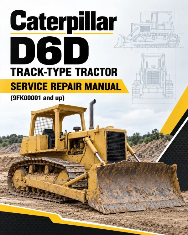 Caterpillar CAT D6D Track-Type Tractor Service Repair Manual (9FK00001 and up) Caterpillar CAT D6D Track-Type Tractor Service Repair Manual (9FK00001 and up)