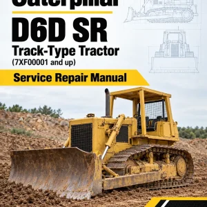Caterpillar CAT D6D SR Track-Type Tractor Service Repair Manual (7XF00001 and up)