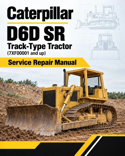 Caterpillar CAT D6D SR Track-Type Tractor Service Repair Manual (7XF00001 and up) Caterpillar CAT D6D SR Track-Type Tractor Service Repair Manual (7XF00001 and up)