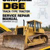 Caterpillar CAT D6E Track-Type Tractor Service Repair Manual (2MJ00001 and up)
