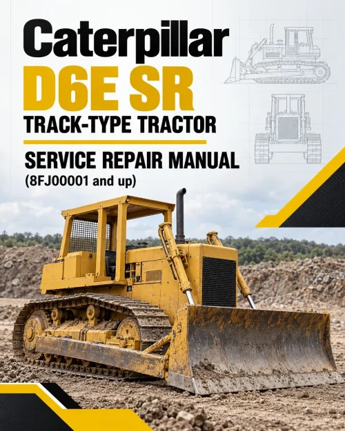 Caterpillar CAT D6E SR Track-Type Tractor Service Repair Manual (8FJ00001 and up) Caterpillar CAT D6E SR Track-Type Tractor Service Repair Manual (8FJ00001 and up)