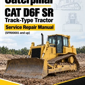 Caterpillar CAT D6F SR Track-Type Tractor Service Repair Manual (5FR00001 and up)