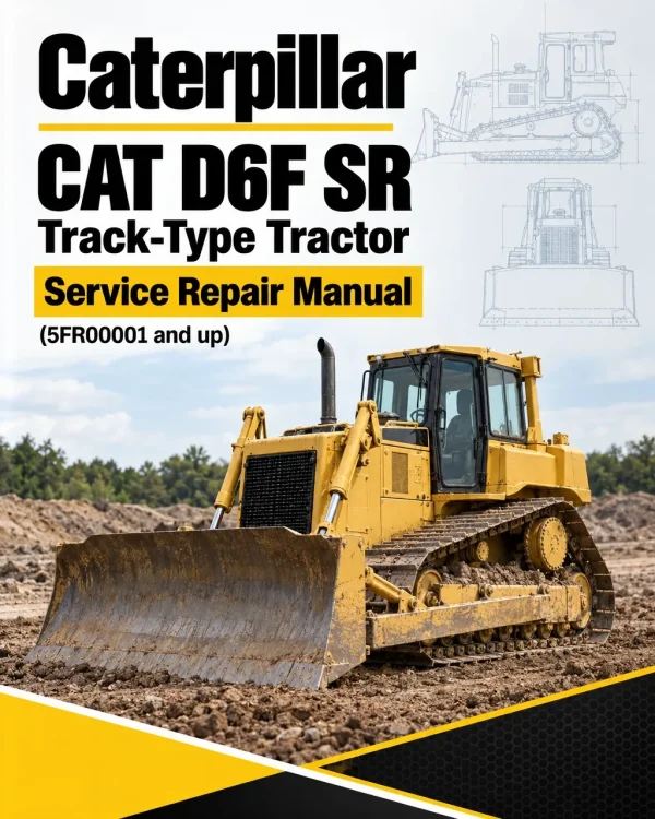 Caterpillar CAT D6F SR Track-Type Tractor Service Repair Manual (5FR00001 and up) Caterpillar CAT D6F SR Track-Type Tractor Service Repair Manual (5FR00001 and up)