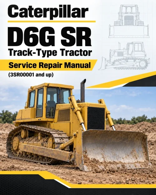 Caterpillar CAT D6G SR Track-Type Tractor Service Repair Manual (3SR00001 and up) Caterpillar CAT D6G SR Track-Type Tractor Service Repair Manual (3SR00001 and up)