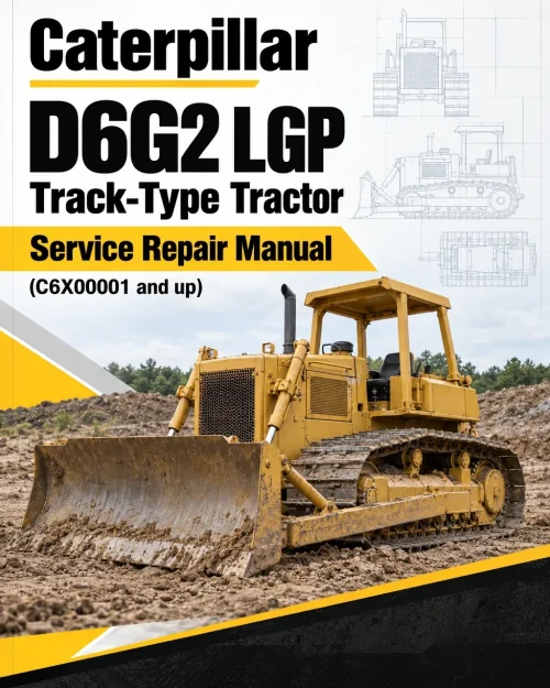 Caterpillar CAT D6G2 LGP Track-Type Tractor Service Repair Manual (C6X00001 and up) Caterpillar CAT D6G2 LGP Track-Type Tractor Service Repair Manual (C6X00001 and up)