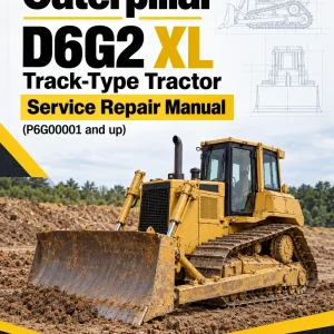 Caterpillar CAT D6G2 XL Track-Type Tractor Service Repair Manual (P6G00001 and up)