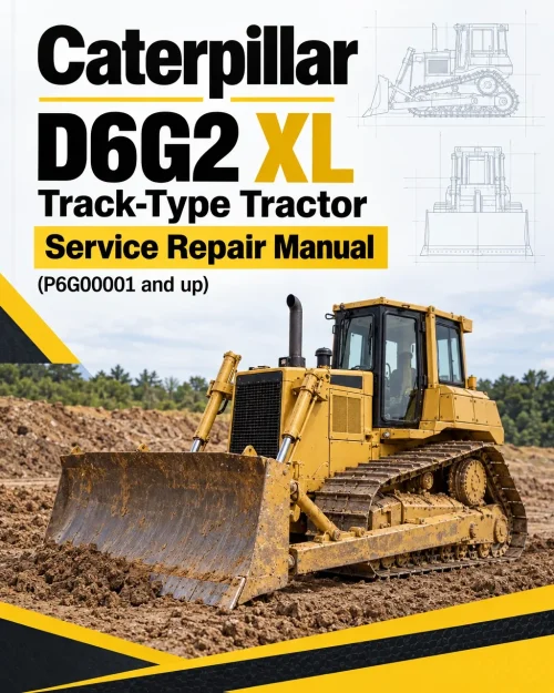 Caterpillar CAT D6G2 XL Track-Type Tractor Service Repair Manual (P6G00001 and up) Caterpillar CAT D6G2 XL Track-Type Tractor Service Repair Manual (P6G00001 and up)