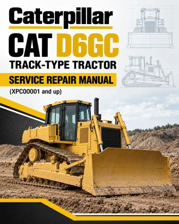 Caterpillar CAT D6GC Track-Type Tractor Service Repair Manual (XPC00001 and up) Caterpillar CAT D6GC Track-Type Tractor Service Repair Manual (XPC00001 and up)