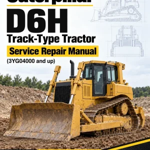 Caterpillar CAT D6H Track-Type Tractor Service Repair Manual (3YG04000 and up)