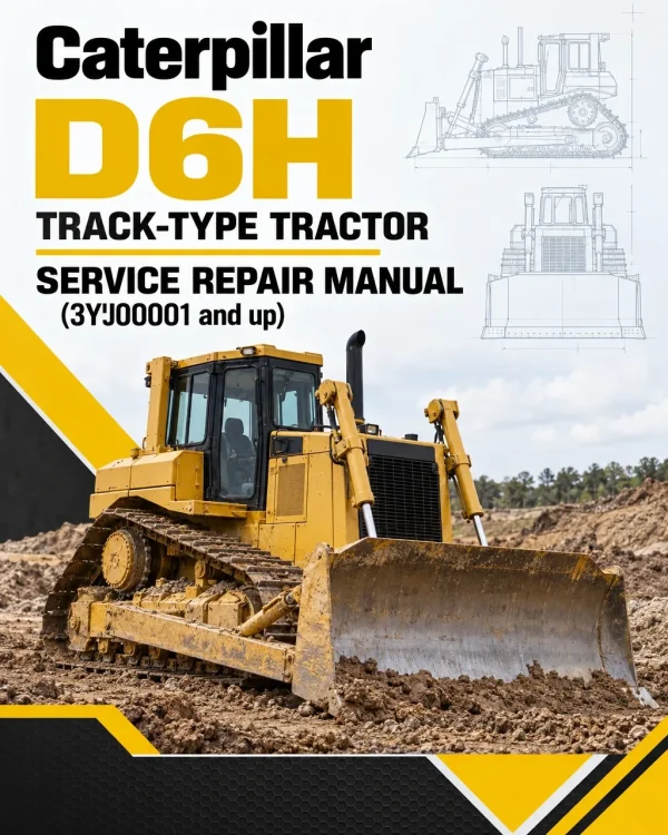 Caterpillar CAT D6H Track-Type Tractor Service Repair Manual (3YJ00001 and up) Caterpillar CAT D6H Track-Type Tractor Service Repair Manual (3YJ00001 and up)