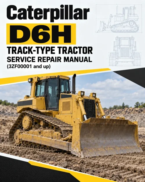 Caterpillar CAT D6H Track-Type Tractor Service Repair Manual (3ZF00001 and up) Caterpillar CAT D6H Track-Type Tractor Service Repair Manual (3ZF00001 and up)