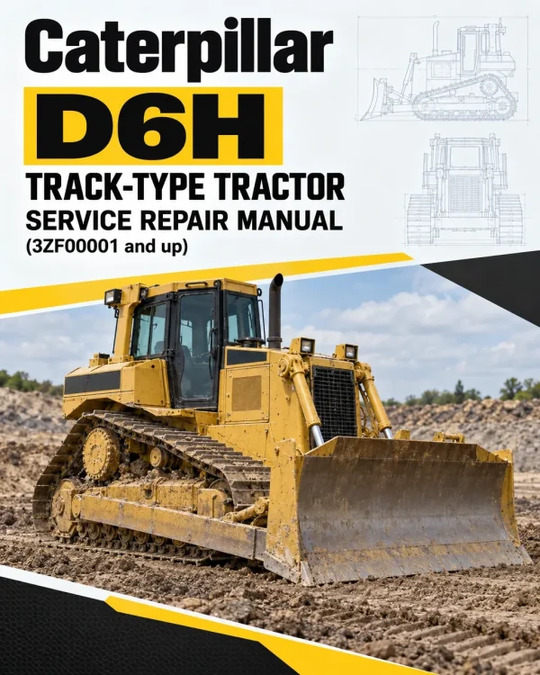 Caterpillar CAT D6H Track-Type Tractor Service Repair Manual (3ZF00001 and up) Caterpillar CAT D6H Track-Type Tractor Service Repair Manual (3ZF00001 and up)