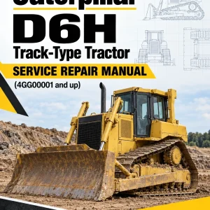 Caterpillar CAT D6H Track-Type Tractor Service Repair Manual (4GG00001 and up)