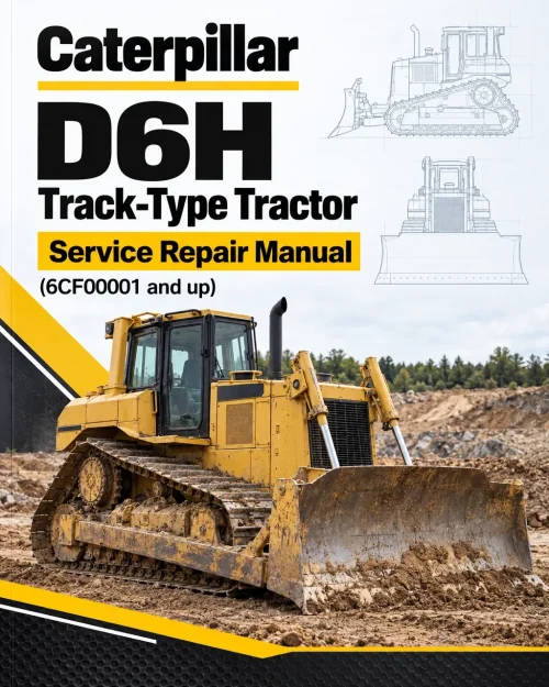 Caterpillar CAT D6H Track-Type Tractor Service Repair Manual (6CF00001 and up) Caterpillar CAT D6H Track-Type Tractor Service Repair Manual (6CF00001 and up)