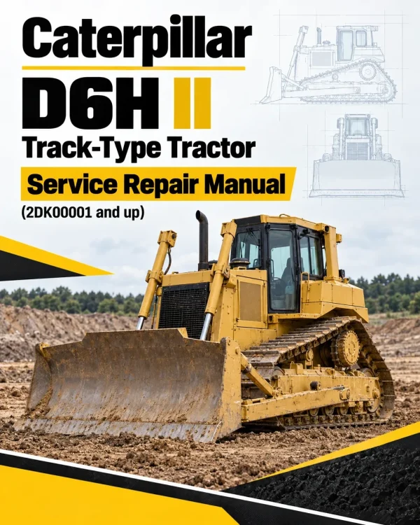 Caterpillar CAT D6H II Track-Type Tractor Service Repair Manual (2DK00001 and up) Caterpillar CAT D6H II Track-Type Tractor Service Repair Manual (2DK00001 and up)