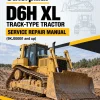 Caterpillar CAT D6H XL Track-Type Tractor Service Repair Manual (9KJ00001 and up)