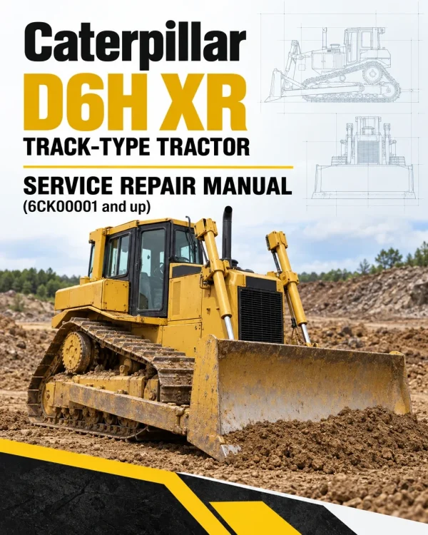 Caterpillar CAT D6H XR Track-Type Tractor Service Repair Manual (6CK00001 and up) Caterpillar CAT D6H XR Track-Type Tractor Service Repair Manual (6CK00001 and up)
