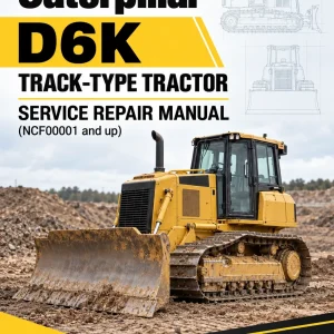 Caterpillar CAT D6K Track-Type Tractor Service Repair Manual (NCF00001 and up) Caterpillar CAT D6K Track-Type Tractor Service Repair Manual (NCF00001 and up)