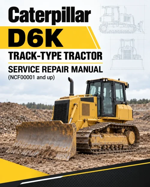 Caterpillar CAT D6K Track-Type Tractor Service Repair Manual (NCF00001 and up) Caterpillar CAT D6K Track-Type Tractor Service Repair Manual (NCF00001 and up)