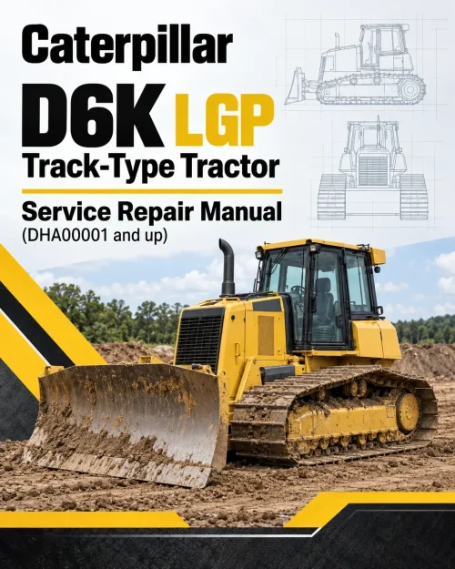 Caterpillar CAT D6K LGP Track-Type Tractor Service Repair Manual (DHA00001 and up) Caterpillar CAT D6K LGP Track-Type Tractor Service Repair Manual (DHA00001 and up)
