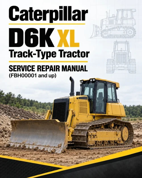 Caterpillar CAT D6K XL Track-Type Tractor Service Repair Manual (FBH00001 and up) Caterpillar CAT D6K XL Track-Type Tractor Service Repair Manual (FBH00001 and up)