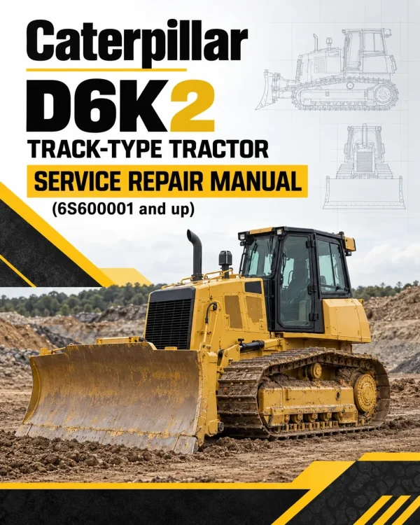Caterpillar CAT D6K2 Track-Type Tractor Service Repair Manual (6S600001 and up) Caterpillar CAT D6K2 Track-Type Tractor Service Repair Manual (6S600001 and up)