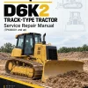 Caterpillar CAT D6K2 Track-Type Tractor Service Repair Manual (7P600001 and up) Caterpillar CAT D6K2 Track-Type Tractor Service Repair Manual (7P600001 and up)