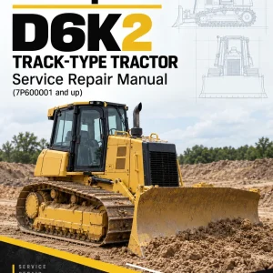 Caterpillar CAT D6K2 Track-Type Tractor Service Repair Manual (7P600001 and up) Caterpillar CAT D6K2 Track-Type Tractor Service Repair Manual (7P600001 and up)