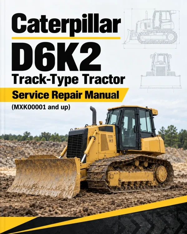 Caterpillar CAT D6K2 Track-Type Tractor Service Repair Manual (MXK00001 and up) Caterpillar CAT D6K2 Track-Type Tractor Service Repair Manual (MXK00001 and up)