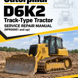 Caterpillar CAT D6K2 Track-Type Tractor Service Repair Manual (RPR00001 and up) Caterpillar CAT D6K2 Track-Type Tractor Service Repair Manual (RPR00001 and up)
