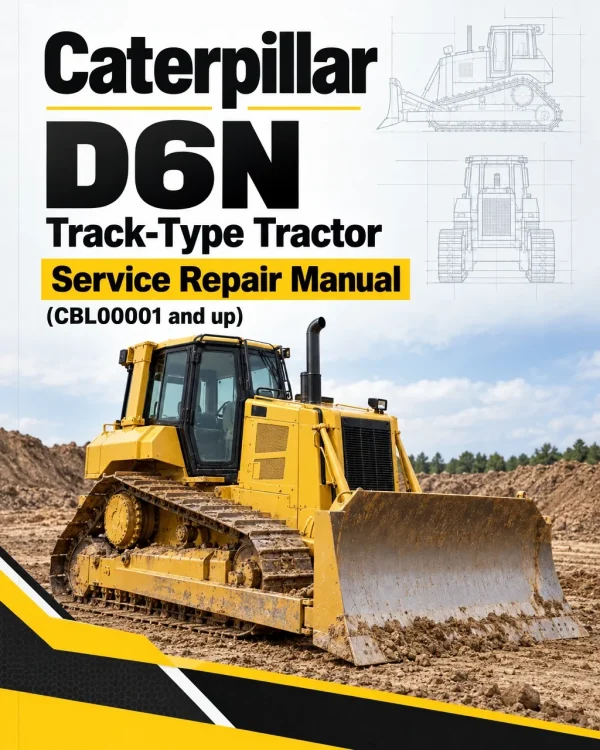 Caterpillar CAT D6N Track-Type Tractor Service Repair Manual (CBL00001 and up) Caterpillar CAT D6N Track-Type Tractor Service Repair Manual (CBL00001 and up)