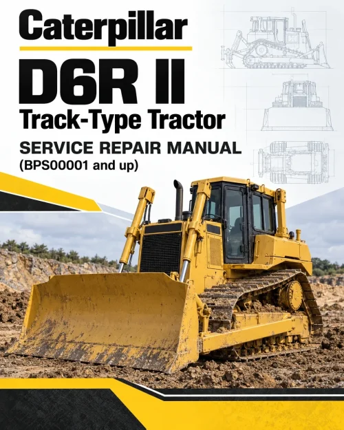 Caterpillar CAT D6R II Track-Type Tractor Service Repair Manual (BPS00001 and up) Caterpillar CAT D6R II Track-Type Tractor Service Repair Manual (BPS00001 and up)